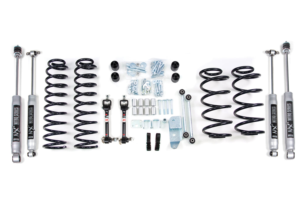 BDS BDS418FS 3 Inch Lift Kit compatible with Jeep Wrangler TJ (97-02)