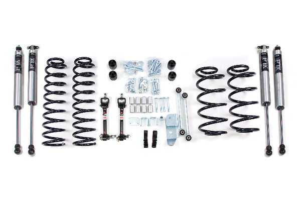 BDS 3 Inch Lift Kit, Fits 1997-2002 Jeep Wrangler 418FS