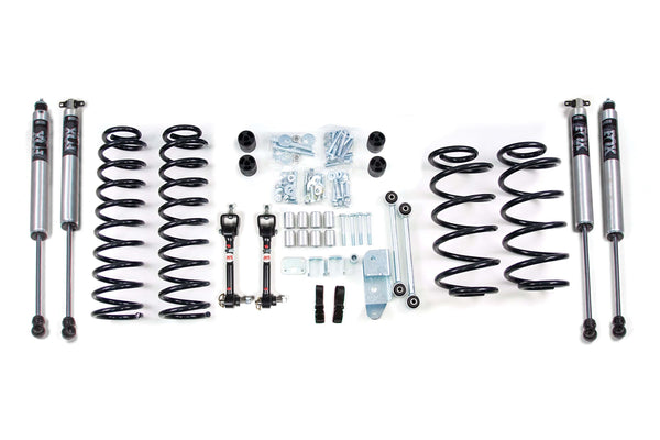 BDS 3 Inch Lift Kit Jeep Wrangler TJ Rubicon 03-06, Fits 2003-2006 Jeep Wrangler 424FS