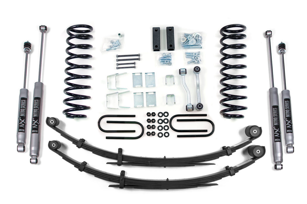 BDS BDS432H 3 Inch Lift Kit compatible with Jeep Cherokee XJ (84-01)