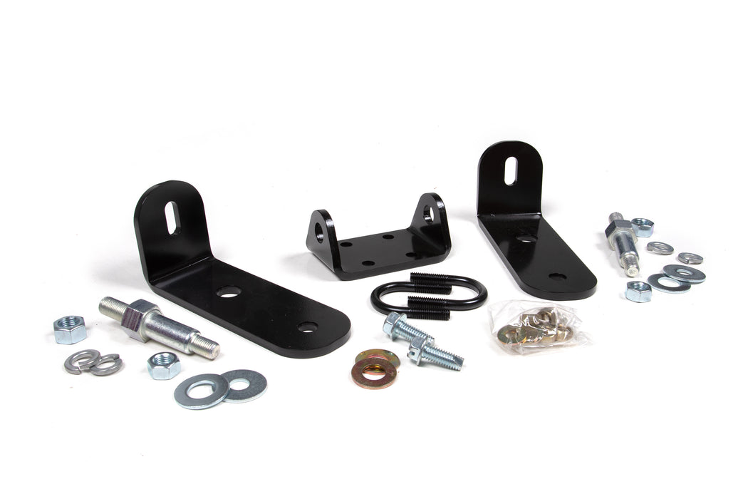 BDS Dual Steering Stabilizer Mounting Kit Fits Dodge Ram 2500/3500 (03-08) 4WD With Y-Style Steering