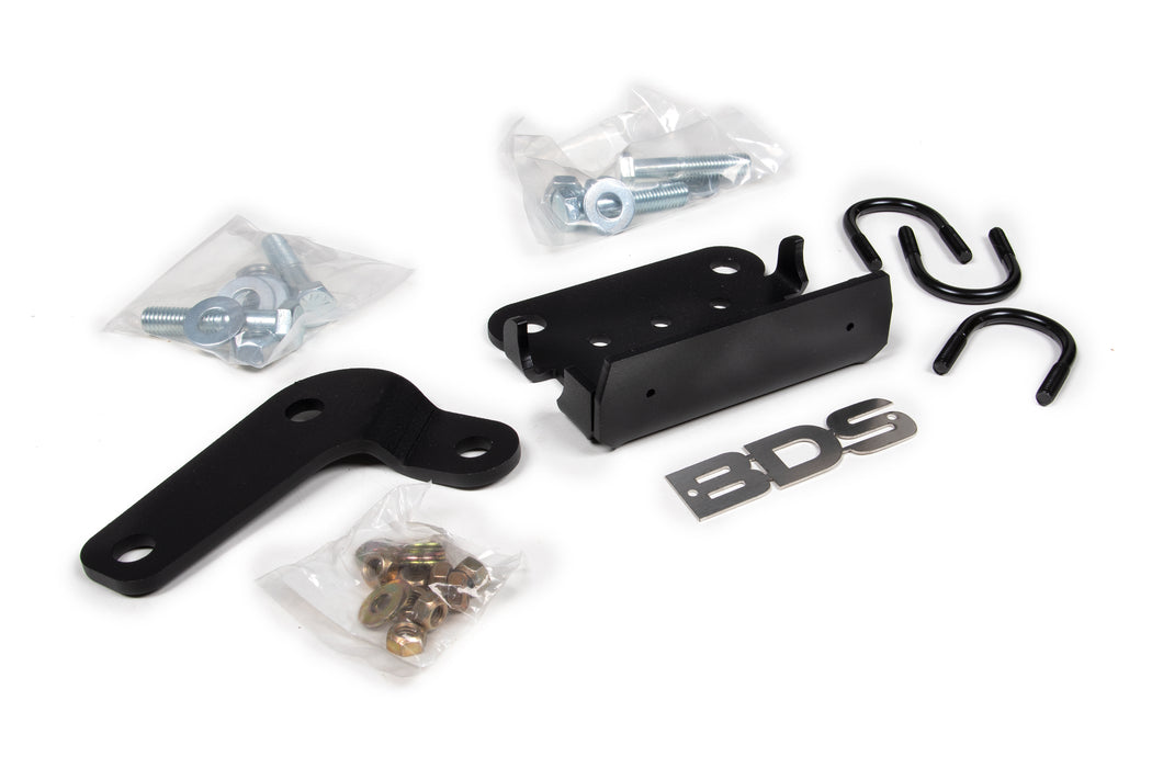BDS Dual Steering Stabilizer Mounting Kit Fits Ford F250/F350 Super Duty (99-04) and Excursion (00-05) 4WD
