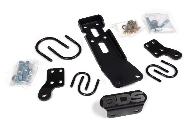 BDS Dual Steering Stabilizer Mounting Kit Fits Jeep Wrangler JK (07-18)