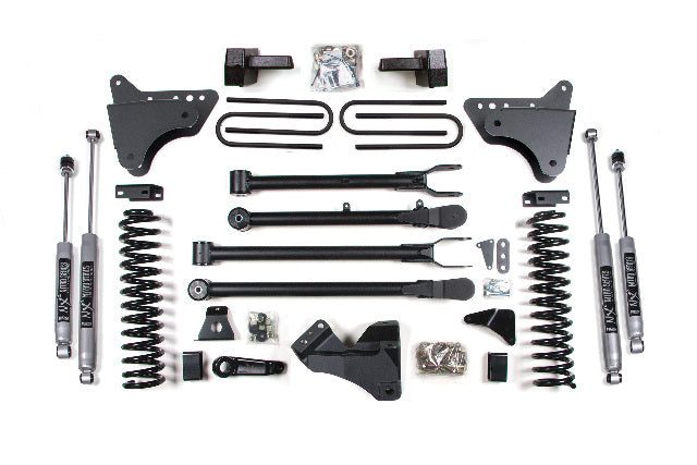 BDS 4 Inch Lift Kit w/ 4-Link Fits Ford F250/F350 Super Duty (08-10) 4WD Diesel