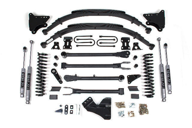 BDS 4 Inch Lift Kit W/ 4-Link, Fits Ford F250/F350 Super Duty 08-10 4WD Diesel 555H