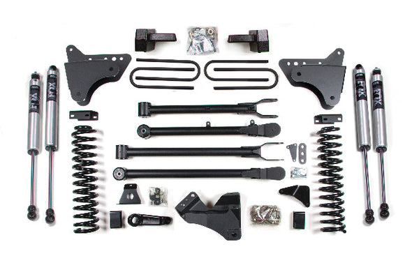 BDS 6 Inch Lift Kit W/ 4-Link, Fits Ford F250/F350 Super Duty 08-10 4WD Gas 565FS