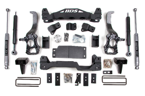 BDS 6 Inch Lift Kit, Fits Ford F150 09-13 4WD 573H