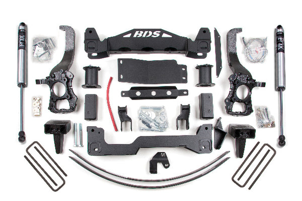 BDS 6 Inch Lift Kit, Fits Ford F150 04-08 4WD 574FS