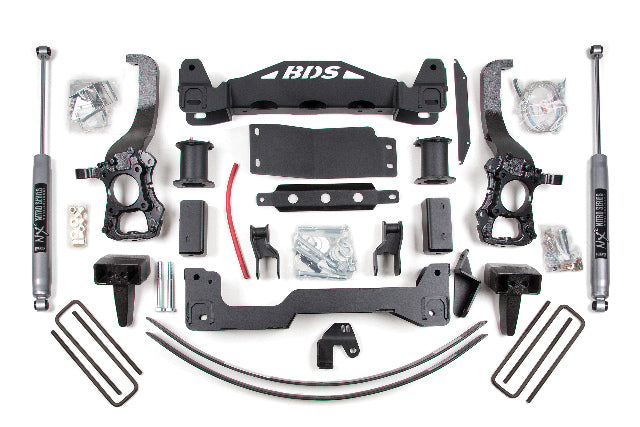 BDS 6 Inch Lift Kit, Fits Ford F150 04-08 4WD 574H