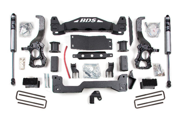 BDS 4 Inch Lift Kit, Fits Ford F150 04-08 4WD 576FS