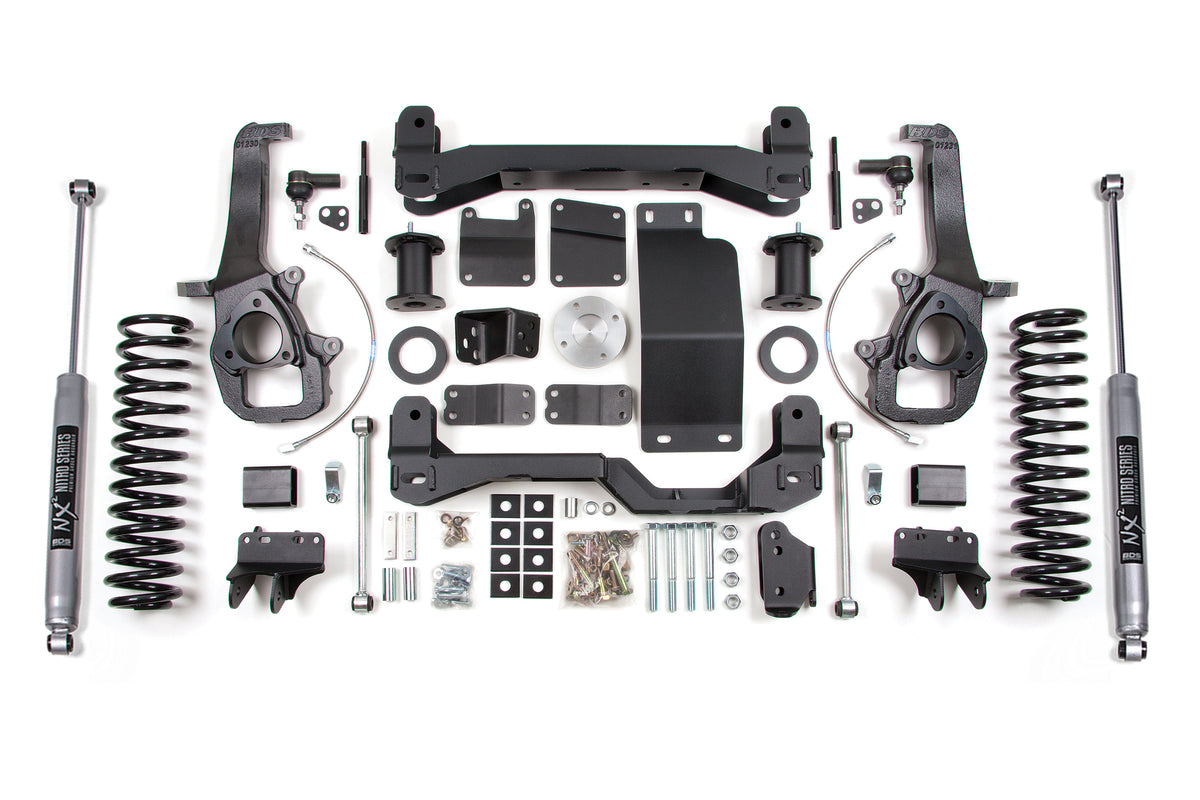 BDS 6 Inch Lift Kit, Fits Dodge RAM 1500 2012 4WD 1753H