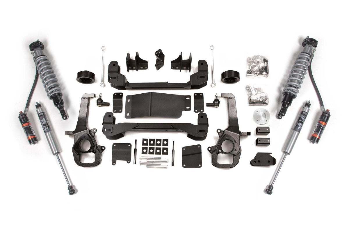 BDS 4 Inch Lift Kit FOX 2.5 Performance Elite Coil-over Fits RAM 1500 2012 4WD 664PSS