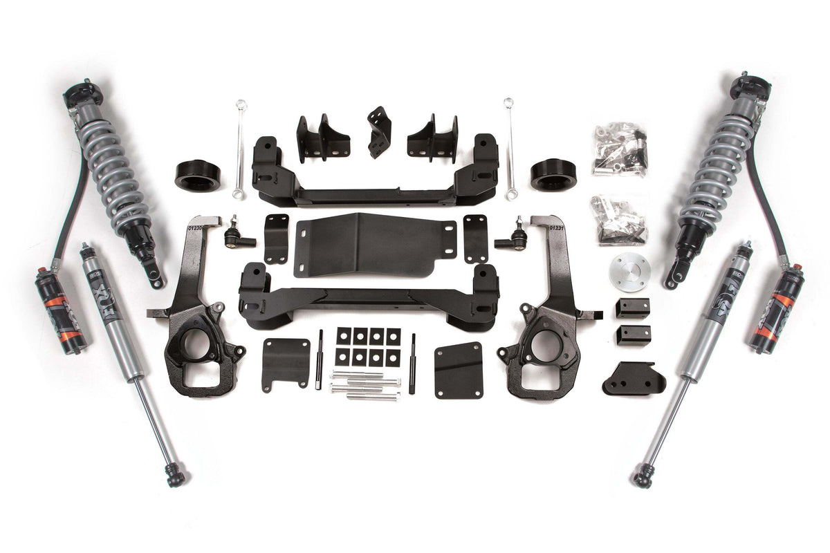 BDS 4 Inch Lift Kit FOX 2.5 Performance Elite Coilover Fits RAM 1500 13-18 & RAM 1500 Classic 19-24 4WD 670PSS