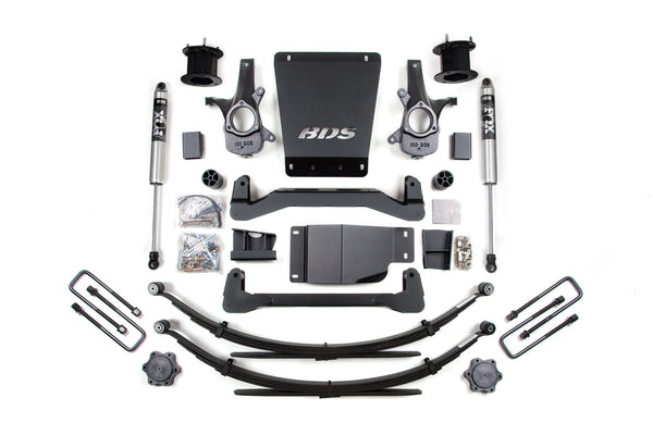 BDS 4.5 Inch Lift Kit Chevy Silverado Or GMC Sierra 1500 07-13 4WD 703FS