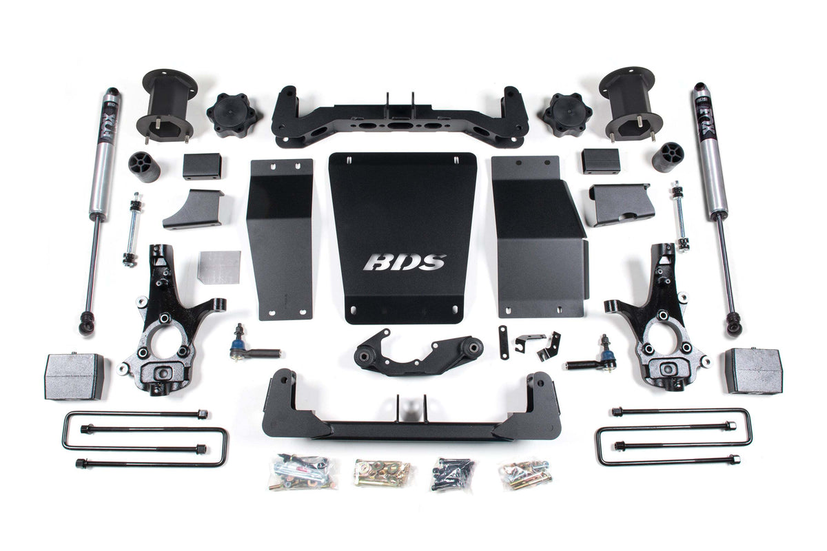 BDS 6.5 Inch Lift Kit Fits Chevy Silverado Or GMC Sierra 1500 14-18 4WD 706FS