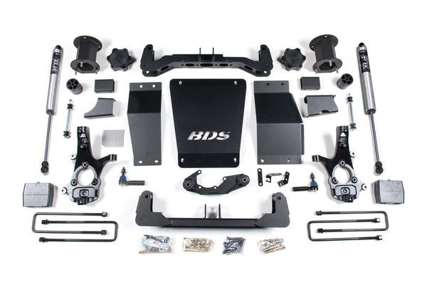 BDS 6.5 Inch Lift Kit Chevy Silverado Or GMC Sierra 1500 14-18 4WD 708FS