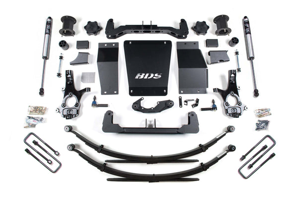 BDS 6.5 Inch Lift Kit Chevy Silverado Or GMC Sierra 1500 14-18 4WD 709FS