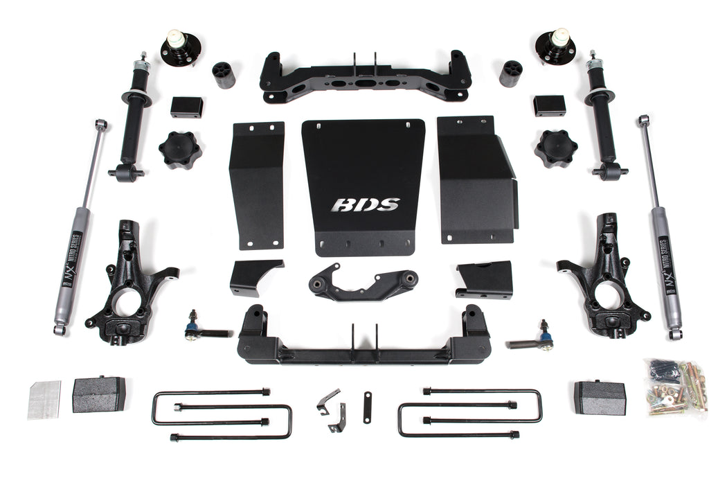 BDS BDS712FS 4 Inch Lift Kit Chevy Silverado or fits gmc Sierra 1500 (14-18) 4WD