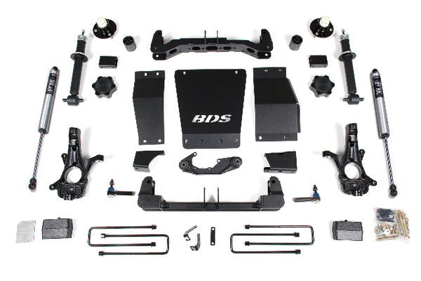 BDS 4 Inch Lift Kit, Fits Chevy Silverado Or GMC Sierra 1500 14-18 4WD 713FS