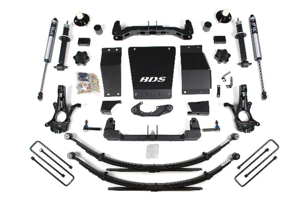 BDS 4 Inch Lift Kit, Fits Chevy Silverado Or GMC Sierra 1500 14-18 4WD 715FS