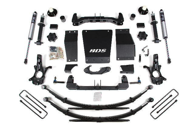 BDS 4 Inch Lift Kit Fits Chevy Silverado or Fits GMC Sierra 1500 (14-18) 4WD