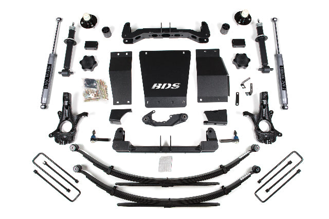 BDS 4 Inch Lift Kit, Fits Chevy Silverado Or GMC Sierra 1500 14-18 4WD 715H