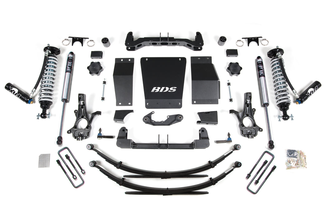 BDS BDS717FDSC 6 Inch Lift Kit -FOX 2.5 Coil-Over Chevy Silverado or fits gmc Sierra 1500 (14-18) 4WD