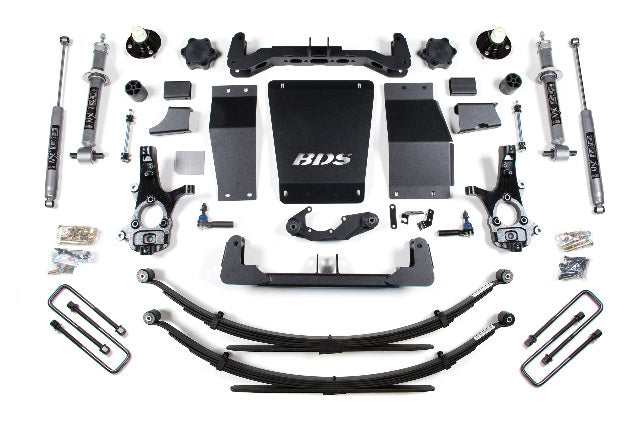 BDS 6 Inch Lift Kit, Fits Chevy Silverado Or GMC Sierra 1500 14-18 4WD 718H