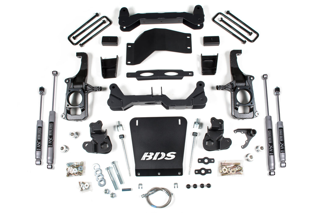 BDS 4.5 Inch Lift Kit Fits Chevy Silverado or Fits GMC Sierra 2500HD/3500HD (11-19)