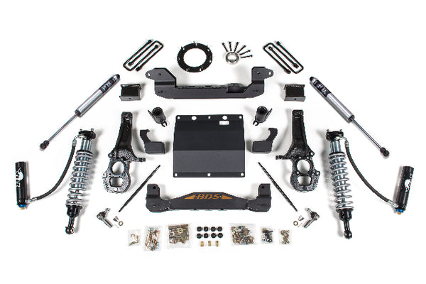 BDS 5.5 Inch Lift Kit 2.5 Coil-over, Fits 2017 Fits Chevrolet Colorado 722FDSC