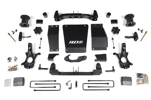 BDS 6 Inch Lift Kit Fits GMC Sierra 1500 (14-18) 4WD Magneride Equipped