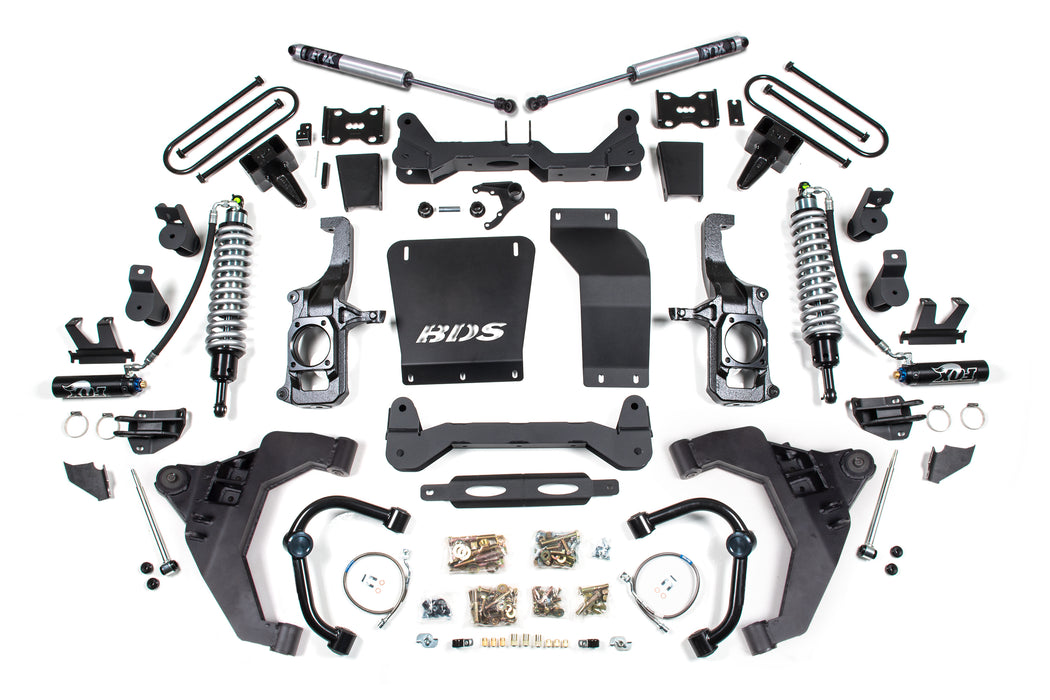 BDS 6.5 Inch Lift Kit 2.5 Coil-Over Conversion Fits Chevy Silverado or Fits GMC Sierra 2500HD/3500HD (11-19) Diesel