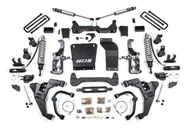 BDS 6.5 Inch Lift Kit 2.5 Coil-over Conversion, Fits Chevy Silverado Or GMC Sierra 2500HD/3500HD 11-19 Diesel 729FDSC