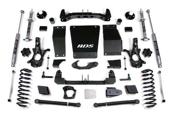 BDS 6 Inch Lift Kit, Fits Chevy/ GMC Suburban, Tahoe, Yukon/xl 1500 15-19 4WD 732H