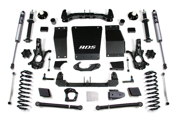 BDS 6 Inch Lift Kit, Fits Chevy/ GMC Suburban, Tahoe, Yukon/xl 1500 15-19 4WD 732FS
