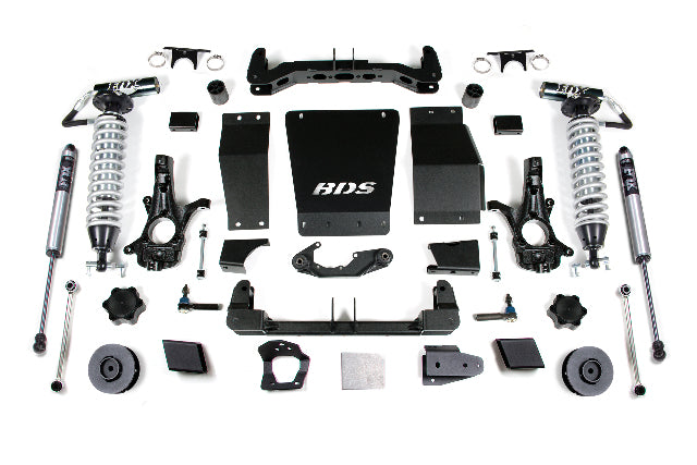 BDS 4 Inch Lift Kit 2.5 Coil-Over Fits Chevy/Fits GMC Suburban, Tahoe, Yukon/XL 1500 (15-19) 4WD