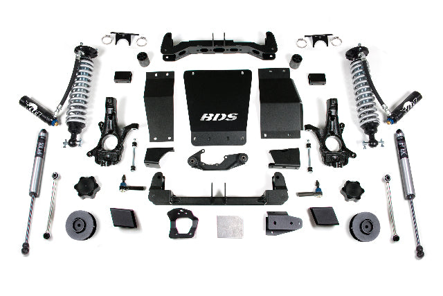BDS 4 Inch Lift Kit 2.5 Coil-Over Fits Chevy/Fits GMC Suburban, Tahoe, Yukon/XL 1500 (15-19) 4WD