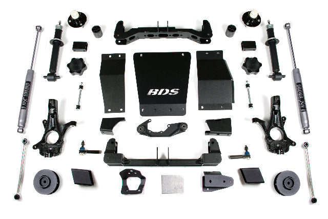 BDS 4 Inch Lift Kit, Fits Chevy/ GMC Suburban, Tahoe, Yukon/xl 1500 15-19 4WD 733H