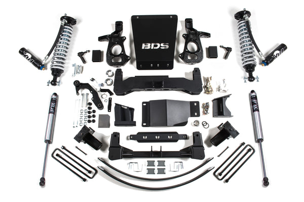 BDS 8 Inch Lift Kit 2.5 Coil-over Dsc, Fits Chevy Silverado Or GMC Sierra 1500 14-18 4WD 743FDSC