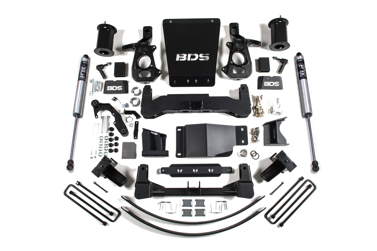 BDS 8 Inch Lift Kit, Fits Chevy Silverado Or GMC Sierra 1500 14-18 4WD 743FS
