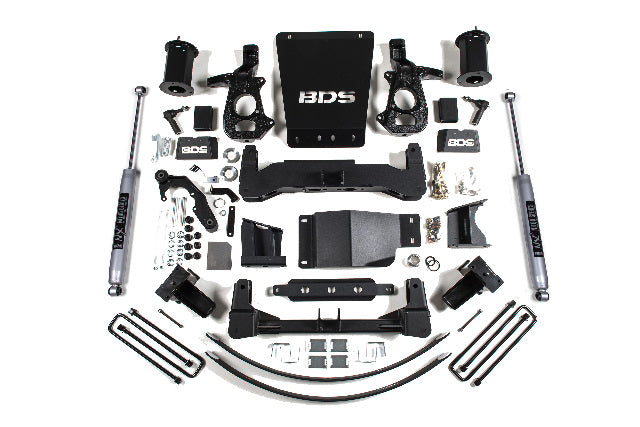 BDS 8 Inch Lift Kit, Fits Chevy Silverado Or GMC Sierra 1500 14-18 4WD 744H