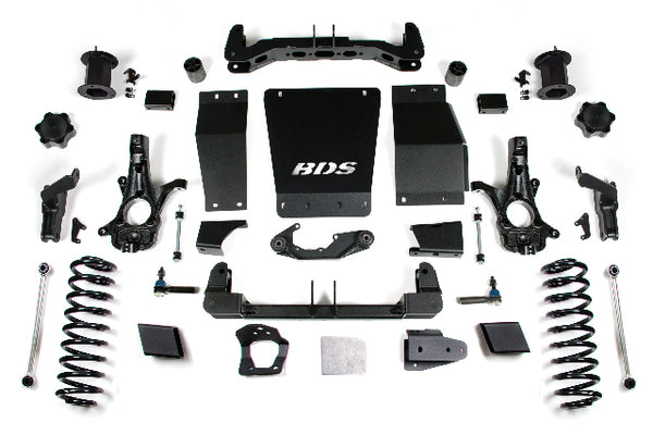 BDS 6 Inch Lift Kit, Fits Chevy/ GMC Suburban, Tahoe, Yukon/xl 1500 15-19 4WD Magneride Equipped 751H
