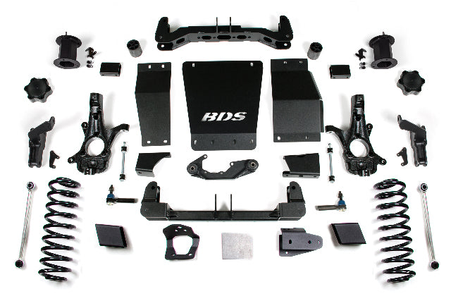 BDS 6 Inch Lift Kit, Fits Chevy/ GMC Suburban, Tahoe, Yukon/xl 1500 15-19 4WD Magneride Equipped 752H