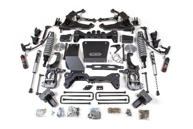 BDS 6.5 Inch Lift Kit 2.5 Coil-over Conversion, Fits Chevy Silverado Or GMC Sierra 2500HD/3500HD 20-25 Diesel 753FPE