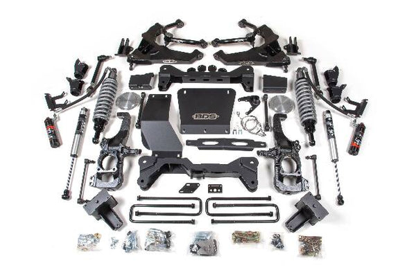 BDS 6.5 Inch Lift Kit 2.5 Coil-over Conversion, Fits Chevy Silverado Or GMC Sierra 2500HD/3500HD 20-25 Diesel 753FPE