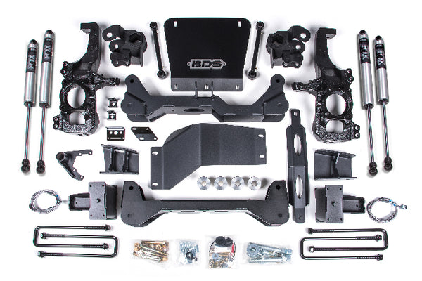 BDS 6.5 Inch Lift Kit, Fits Chevy Silverado Or GMC Sierra 2500HD/3500HD 20-25 4WD 756FS