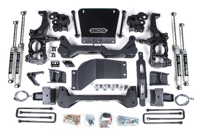 BDS 6.5 Inch Lift Kit, Fits Chevy Silverado Or GMC Sierra 2500HD/3500HD 20-25 4WD 756H