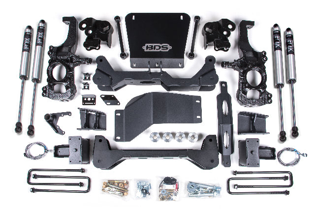 BDS 5 Inch Lift Kit, Fits Chevy Silverado Or GMC Sierra 2500HD/3500HD 20-25 4WD 766FS
