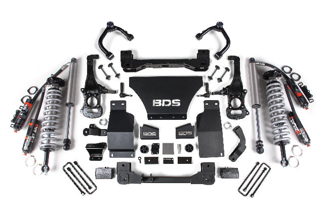 BDS 4 Inch Lift Kit 2.5 Performance Elite Coil-Over Fits Chevy Trail Boss or Fits GMC AT4 1500 (19-24) 4WD Gas