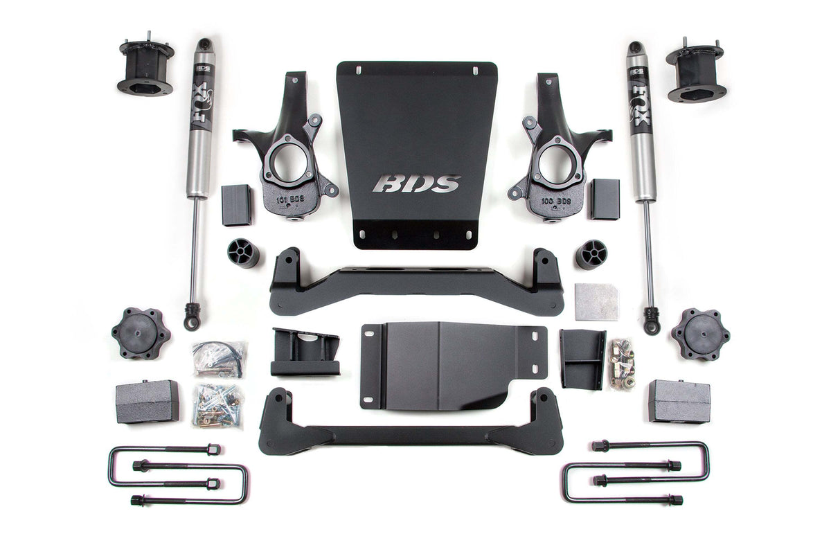 BDS 4.5 Inch Lift Kit Fits Chevy Silverado Or GMC Sierra 1500 07-13 4WD 799FS
